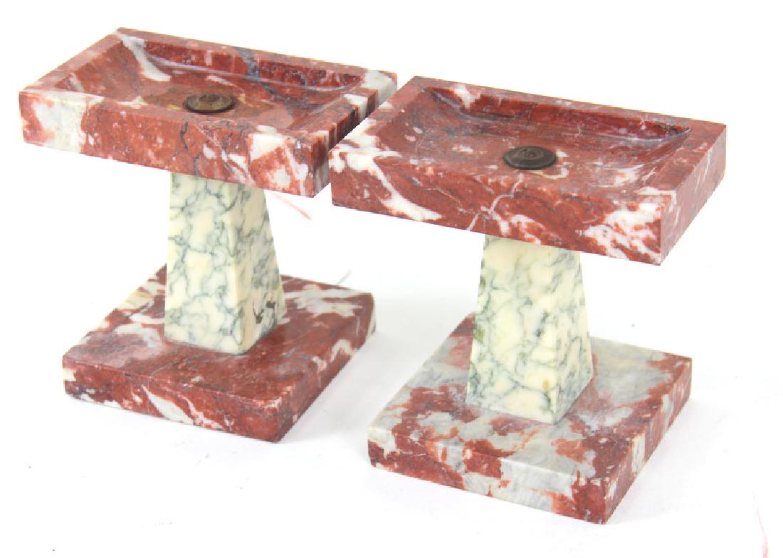 Pair, Vintage Marble Book Ends (1 of 2)