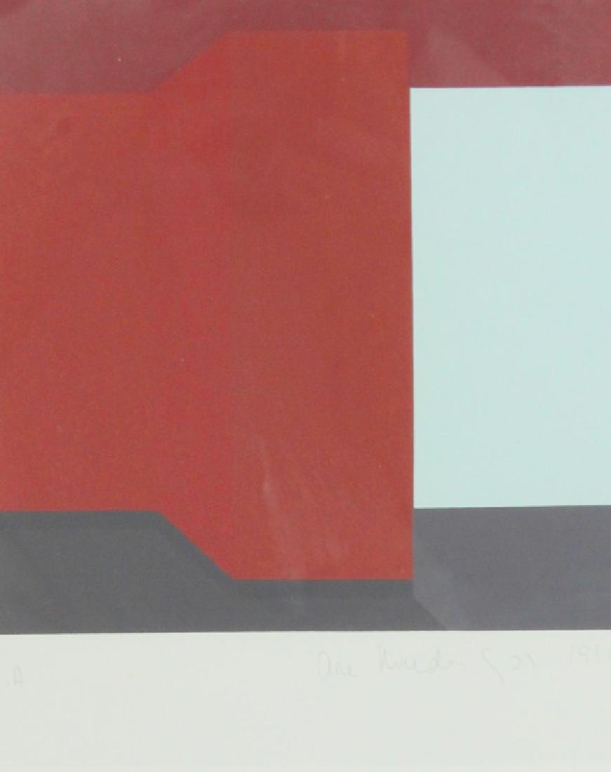 Modern. Lithograph. Signed. 1981. P.A (1 of 6)