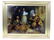 ANTIQUE EUROPEAN OIL PAINTING "MEETING PLACE" - 2
