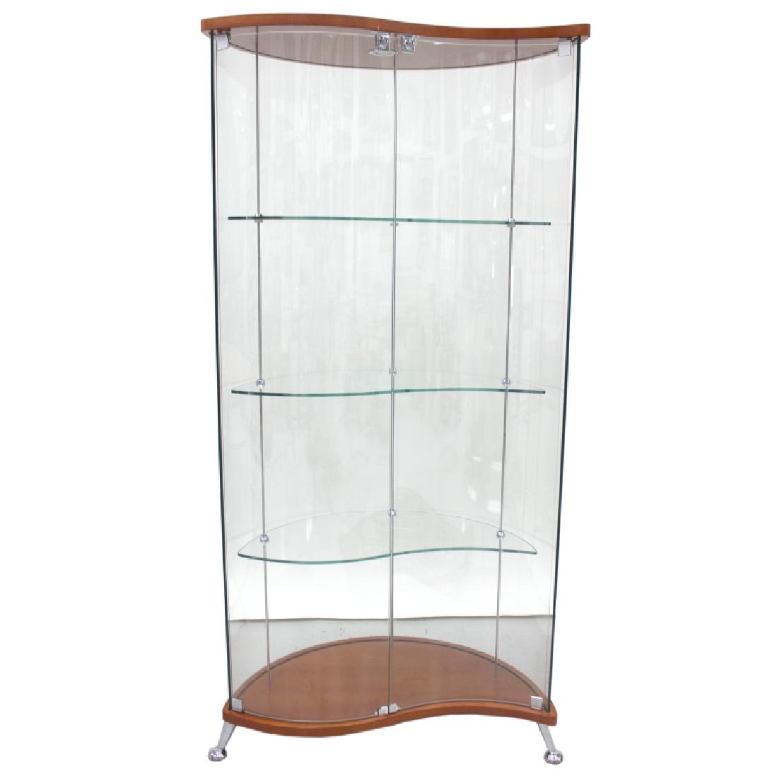 Lighted, Glass Display Case (1 of 3)