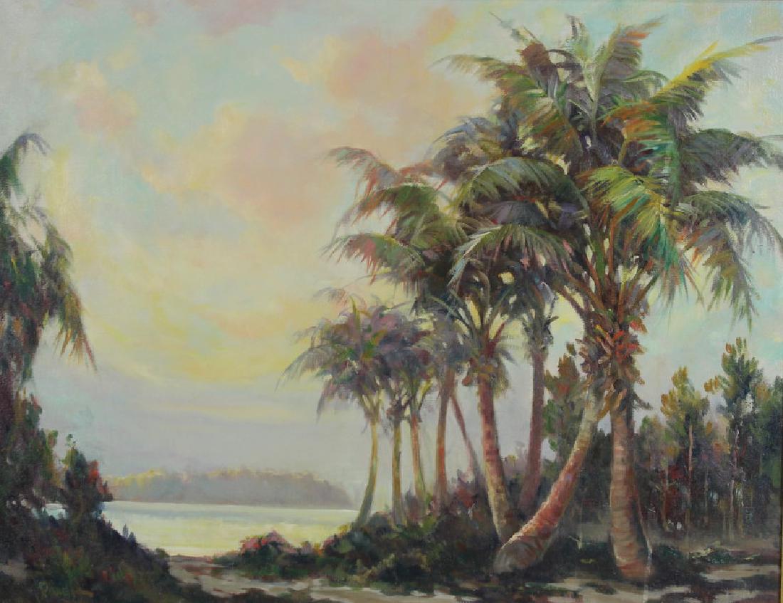 Florida Palm Tree's Signed Paula. (1 of 5)