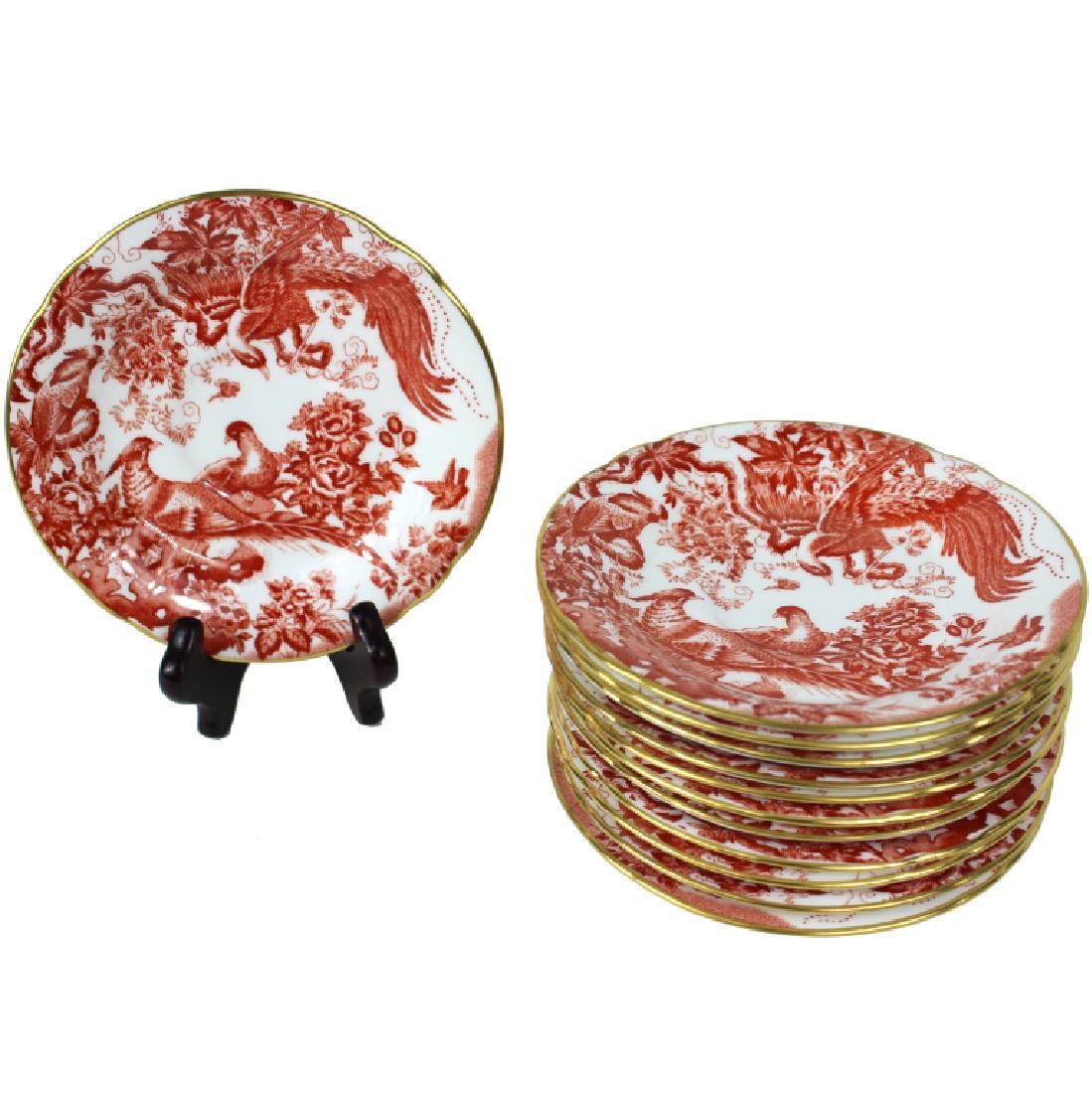 Royal Crown Derby Red Aves Dinner Service (1 of 1)