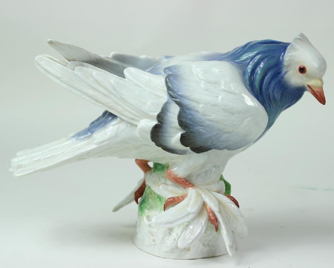 Meissen German Hand Painted Porcelain Pigeon (1 of 7)