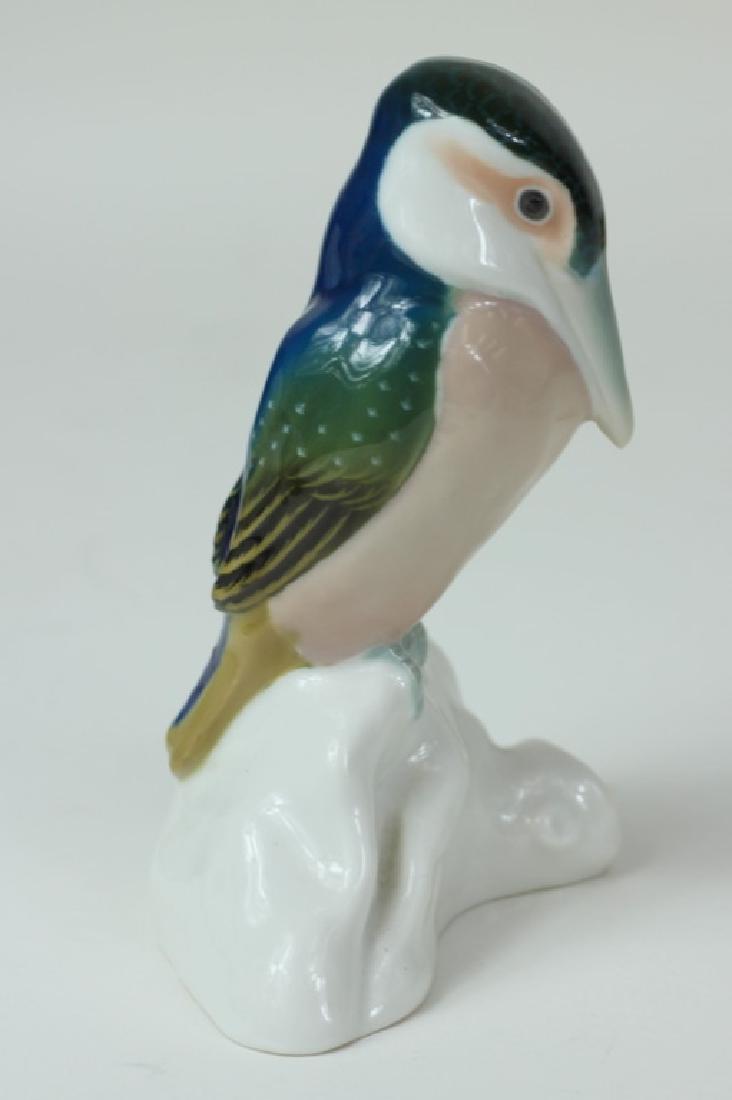 Meissen German Porcelain Kingfisher Bird Figurine (1 of 5)