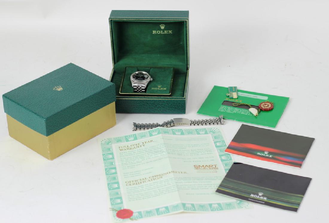 Gents Rolex Stainless Perpetual Datejust Watch (1 of 7)