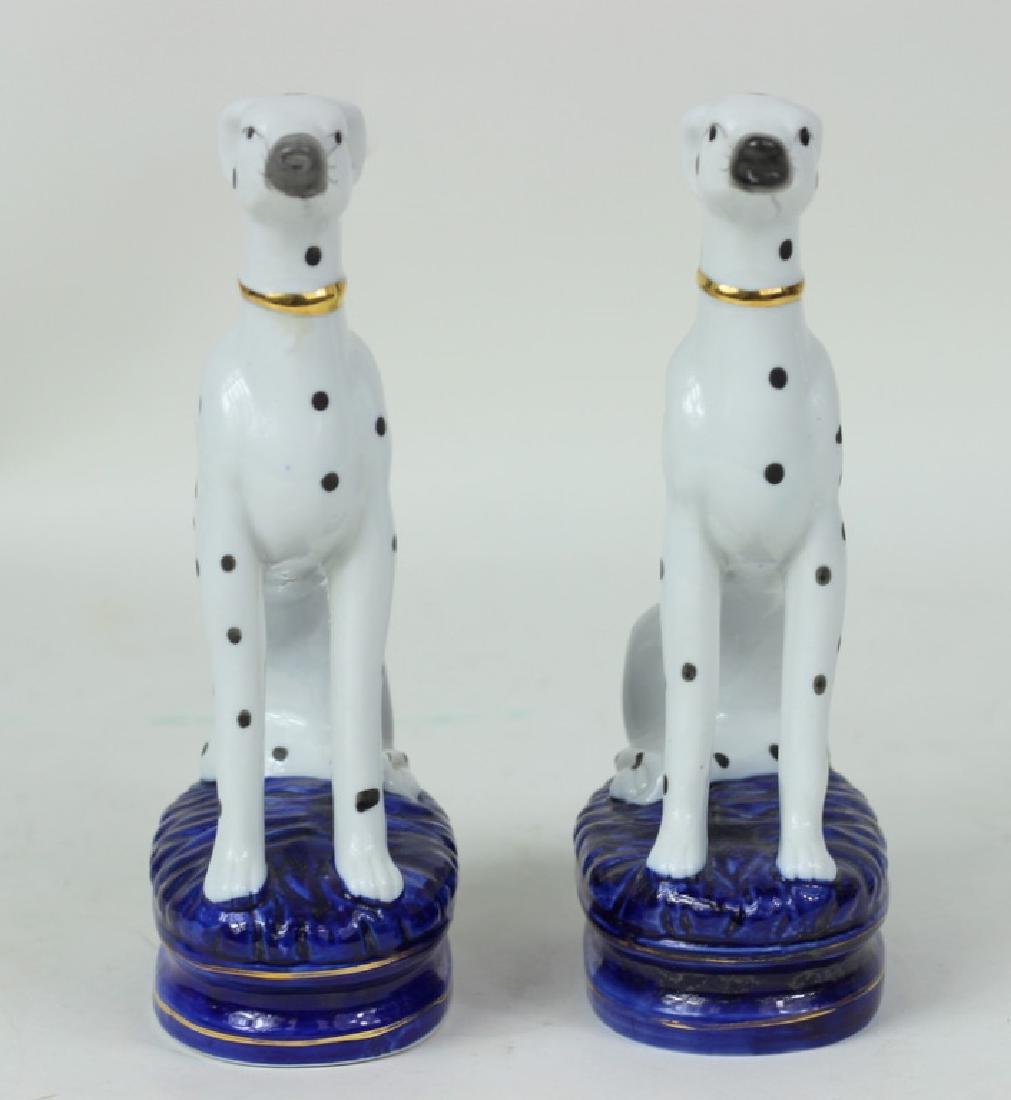 Decorative French Porcelain Dalmatian Figures (1 of 5)