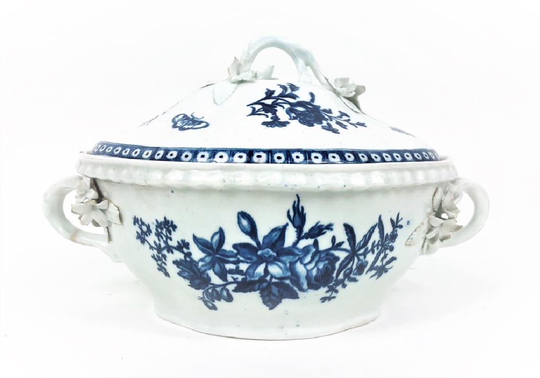 Antique Royal Worcester B&W Porcelain Tureen (1 of 5)
