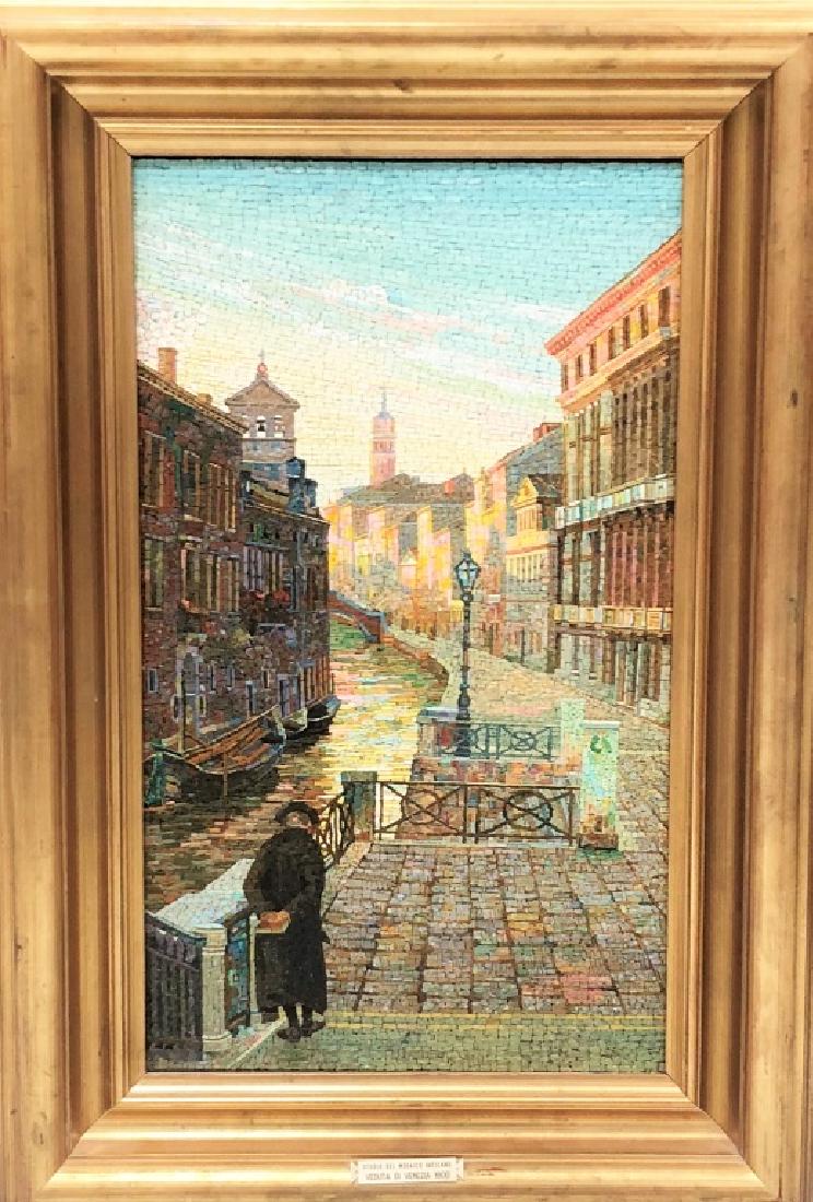 20th C. Italian Micro Mosaic of 1800s Venice (1 of 5)