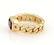 Chanel Emerald Cut Amethyst 18k Gold Ring - 3