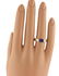 Chanel Emerald Cut Amethyst 18k Gold Ring - 5