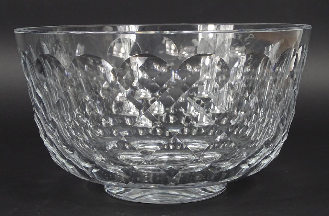 Two Signed Contemporary Crystal Salad Bowls (1 of 7)