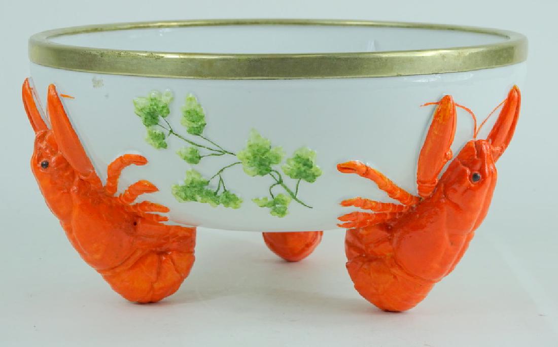 Mid Century HP Porcelain Lobster Salad Bowl (1 of 3)