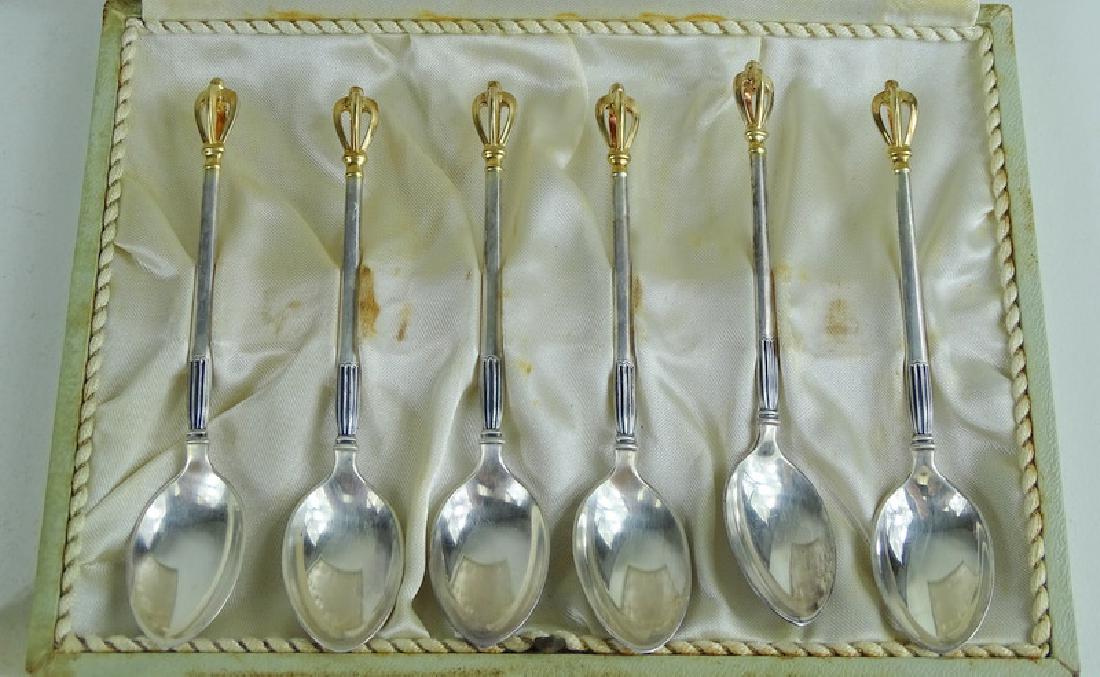Sorensen Denmark Sterling Silver Crown Teaspoons (1 of 3)