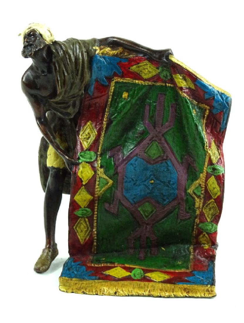 Austrian Cold Painted Bedouin Bronze Figurine (1 of 3)