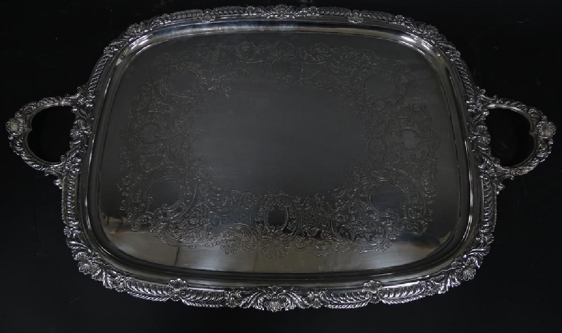James Dixon & Sons Antique Sterling Silver Tray (1 of 6)