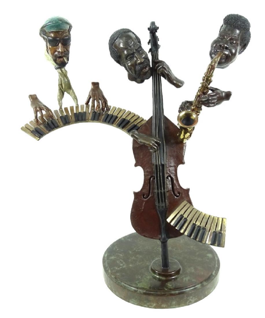 Paul Wegner "Close Enough For Jazz" Bronze Sculpt (1 of 9)