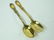 Tiffany & Co Vermeil Chrysanthemum Gold Salad Set
