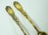 Tiffany & Co Vermeil Chrysanthemum Gold Salad Set - 2