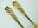 Tiffany & Co Vermeil Chrysanthemum Gold Salad Set - 5