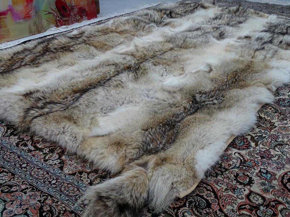 Vintage Fox Furry Healing Blanket (1 of 6)