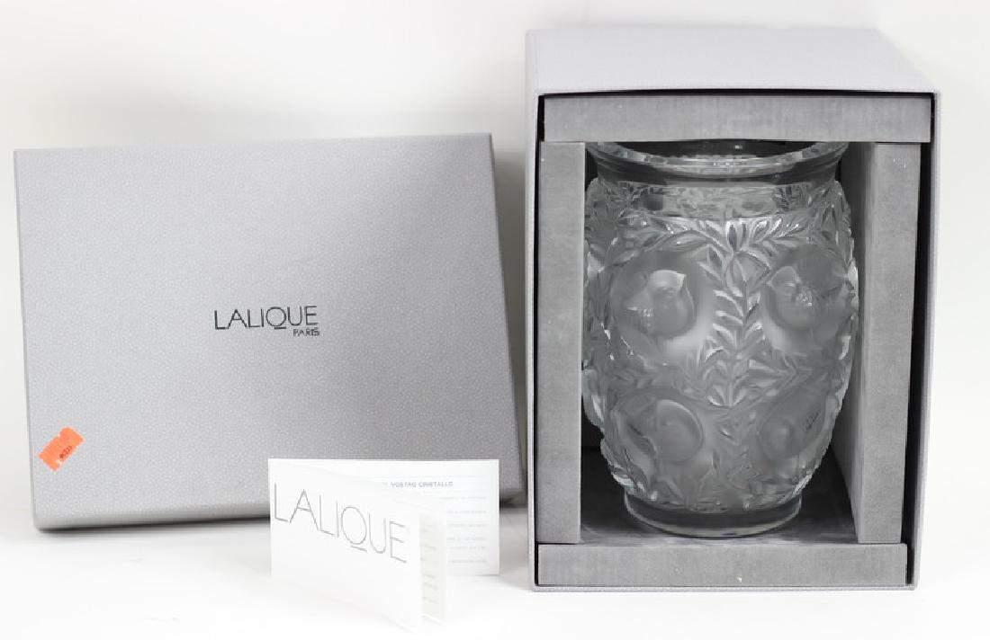 Lalique France Crystal "Bagatelle" Vase New In Box (1 of 4)