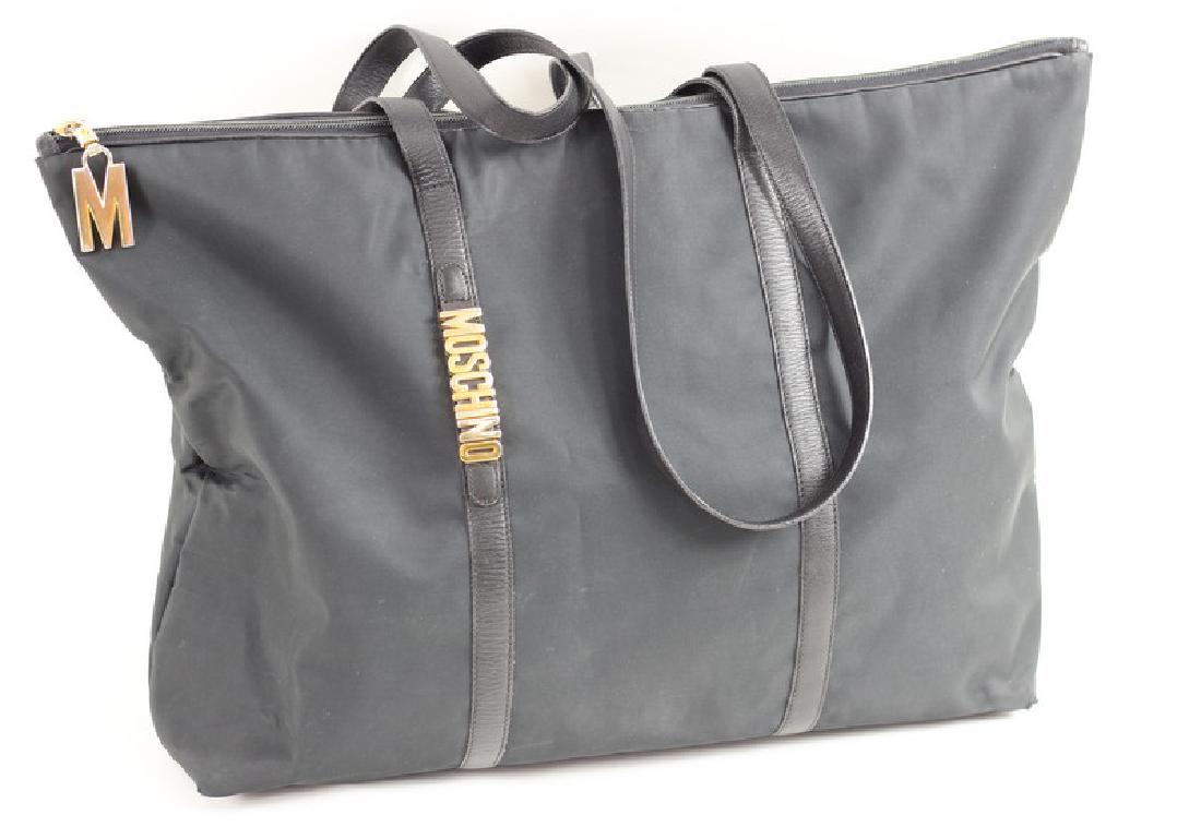 Moschino Black Nylon Tote Bag (1 of 4)