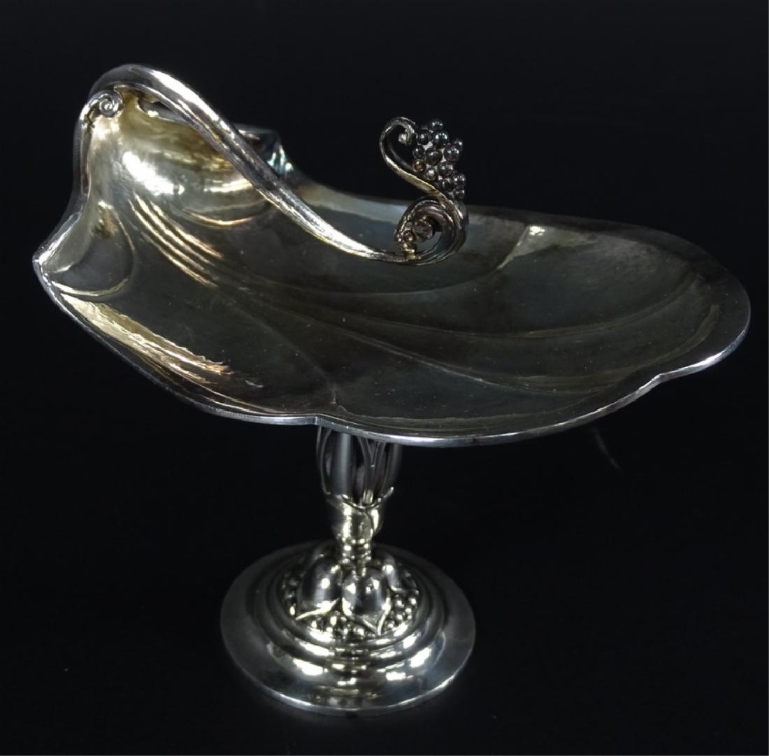 Antique Art Nouveau Sterling Silver Compote Dish (1 of 4)