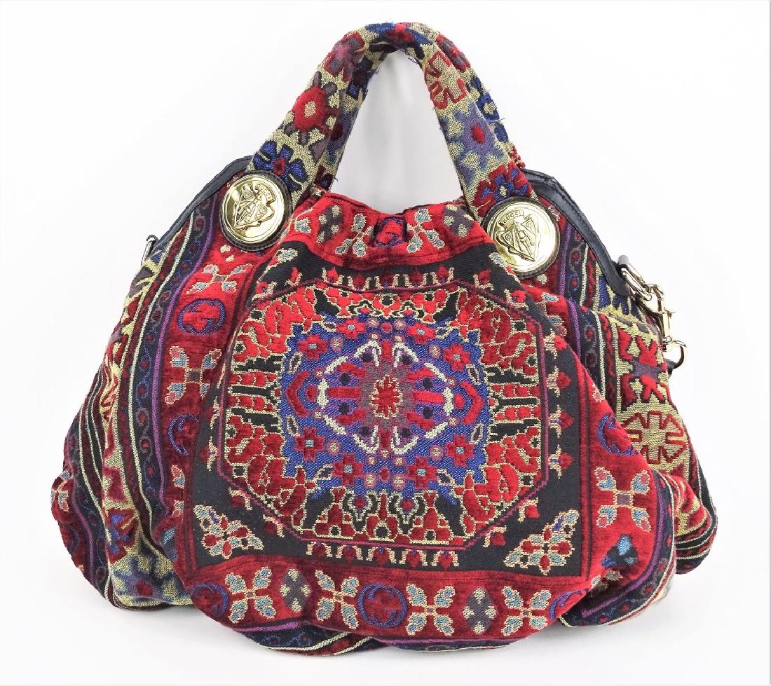 gucci tapestry bag