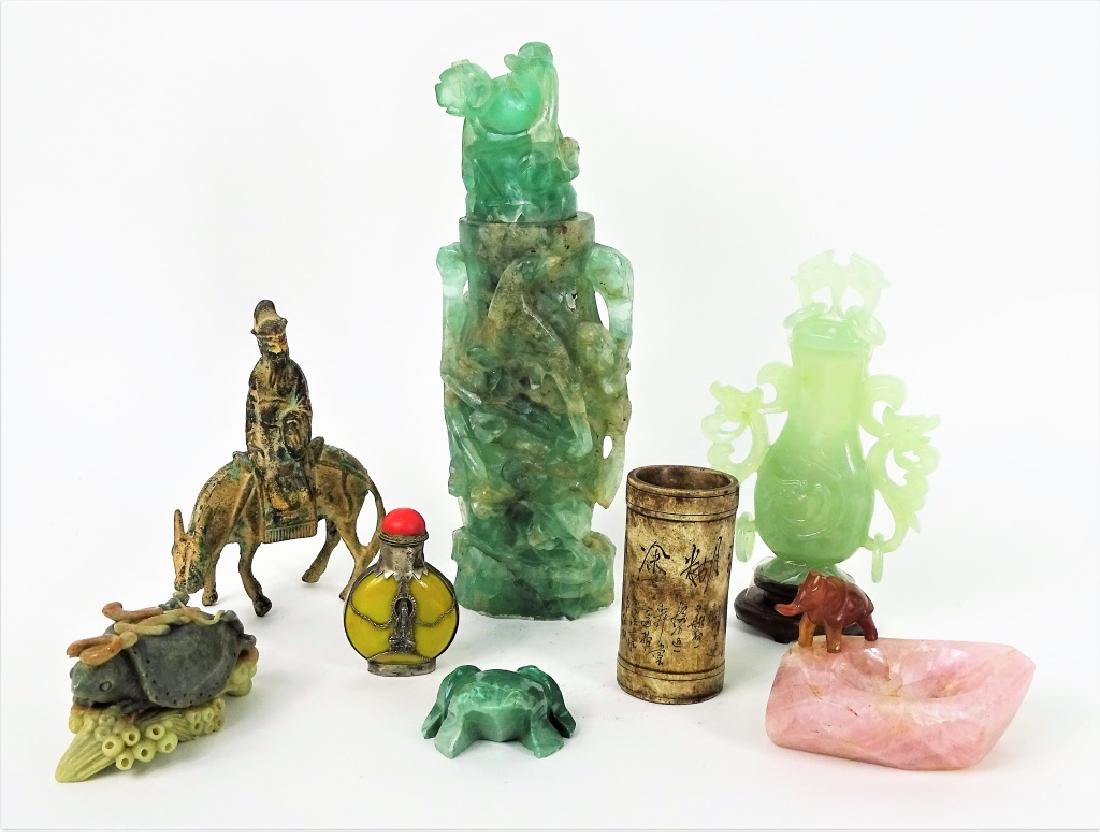 7pc Lot of Chinese Hand Carved Misc Items (1 of 1)