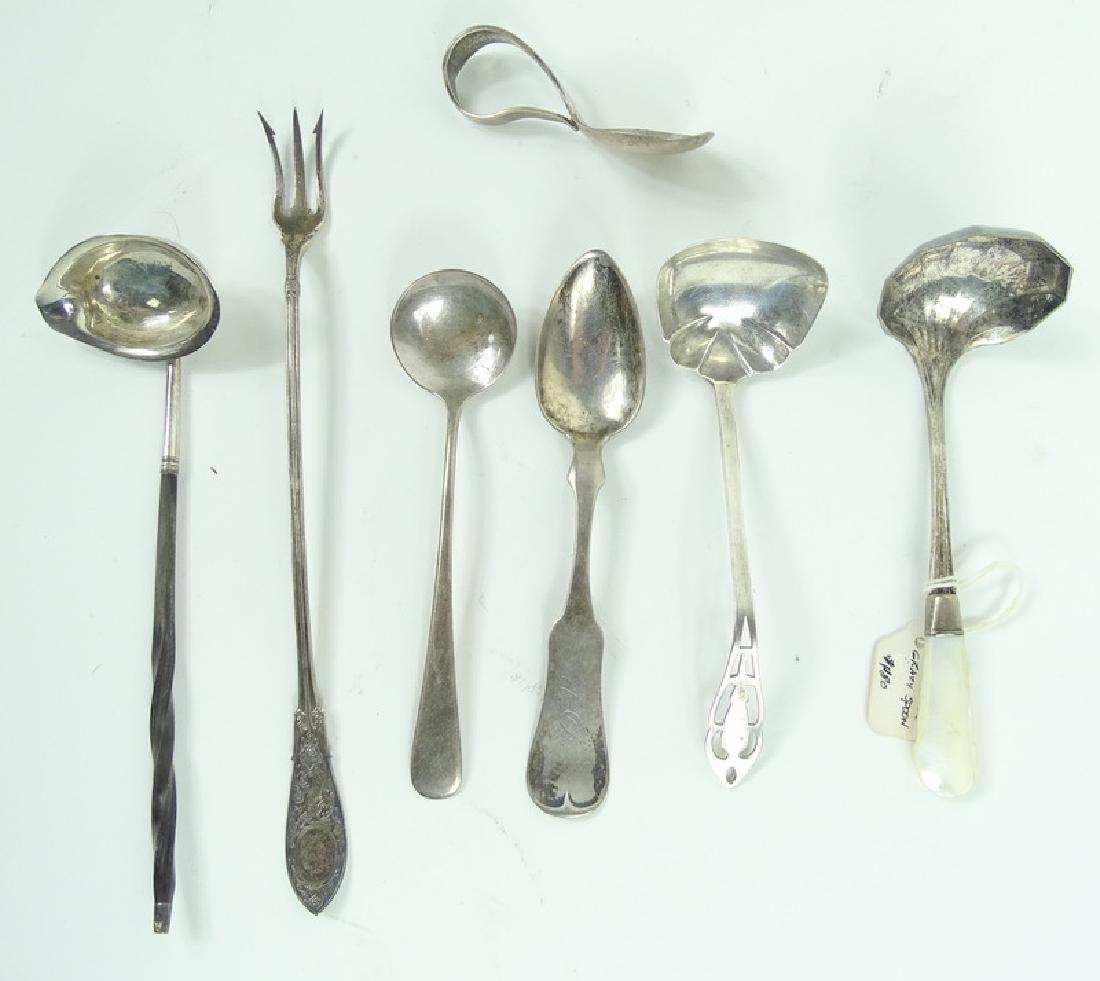 Misc Lot of Antique Sterling Silver Service Items (1 of 1)