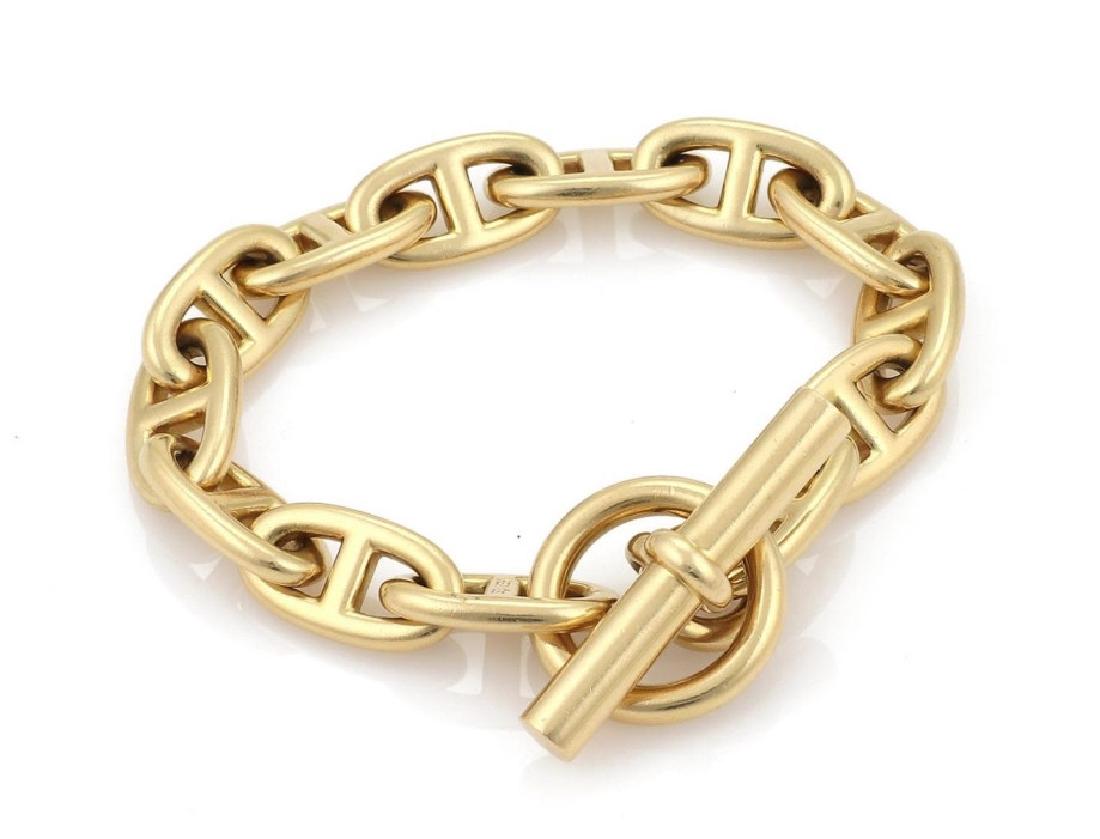 hermes chain link bracelet