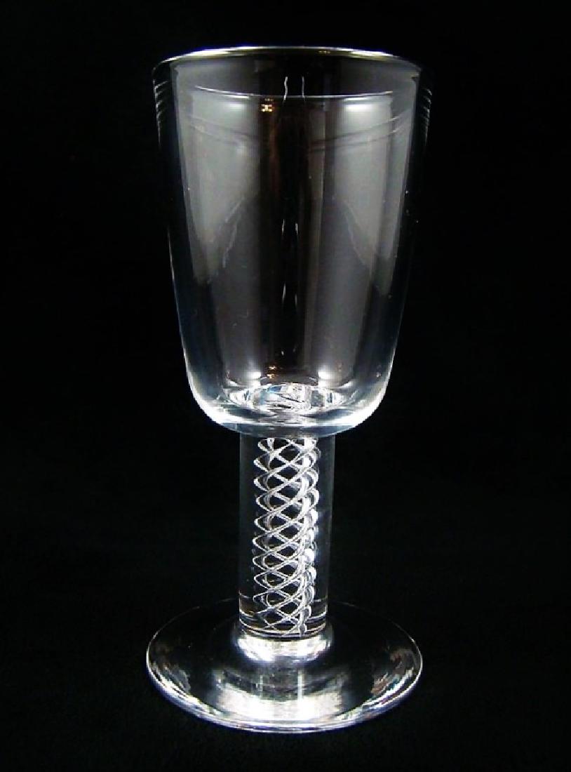 11 Steuben Crystal Air Twist Stem Cordial Glasses (1 of 1)