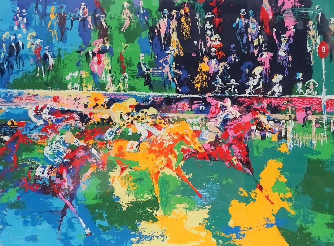 LeRoy Neiman "Ascot Finish" Artist Proof Serigraph (1 of 5)