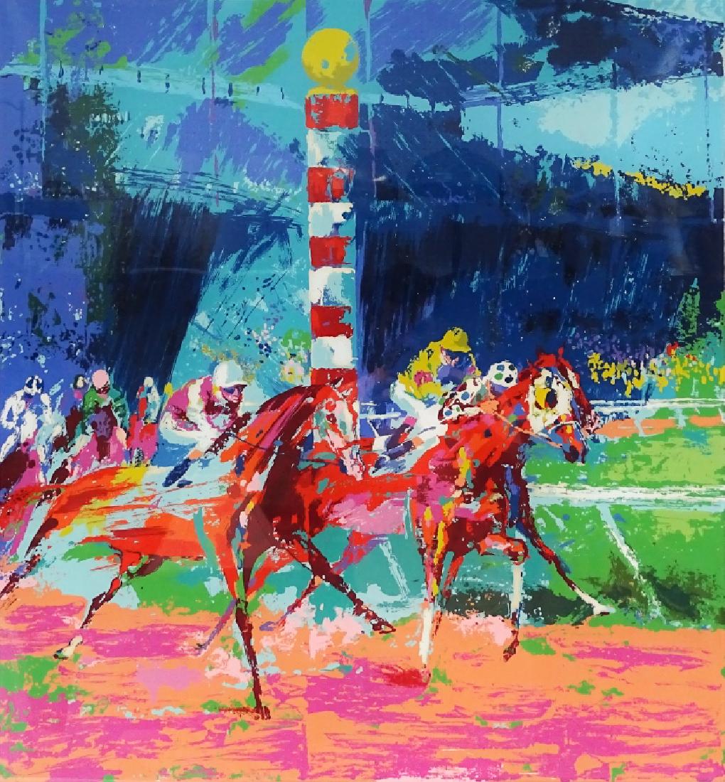 LeRoy Neiman "Clubhouse Turn" L/E Color Serigraph (1 of 7)