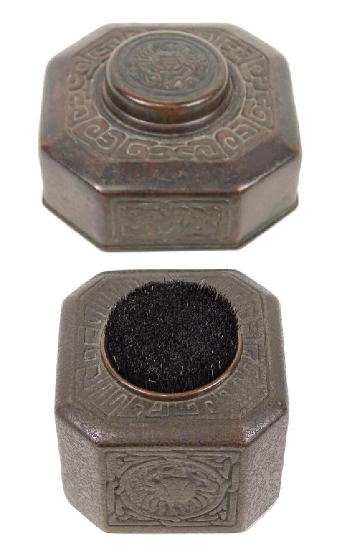 Tiffany Studios Zodiac Inkwell Fountain Pen Brush (1 of 8)