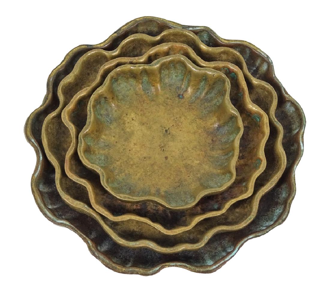 Four Piece Tiffany Studios Bronze Nesting Trays (1 of 7)