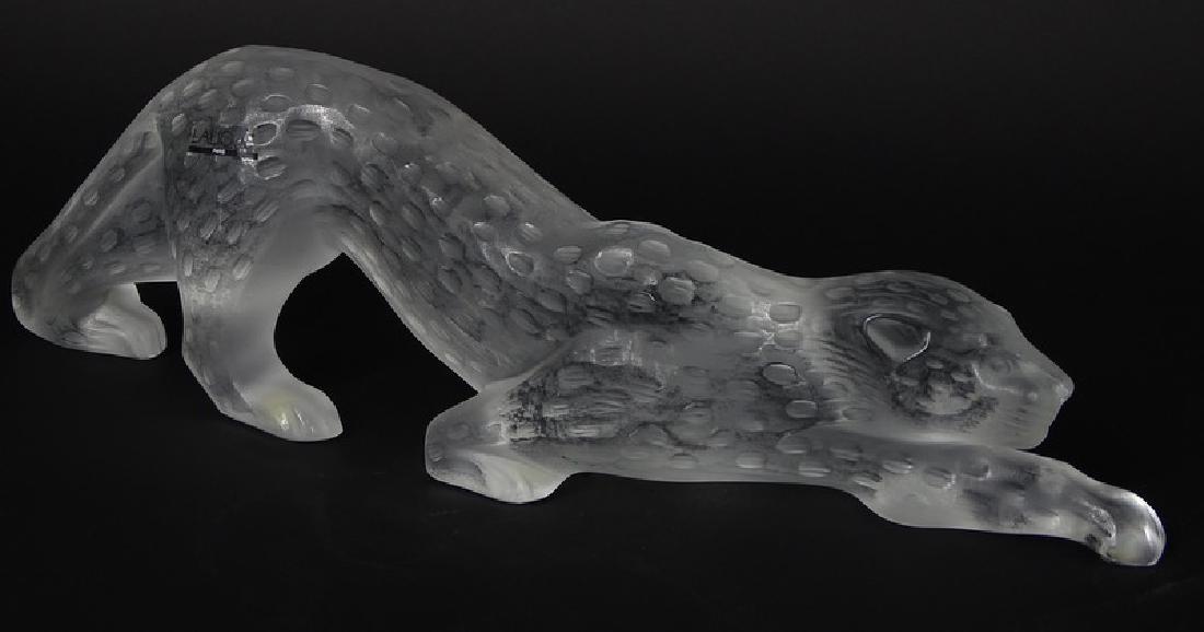 Lalique "Zeila Panther, Clear" Crystal Figurine (1 of 6)