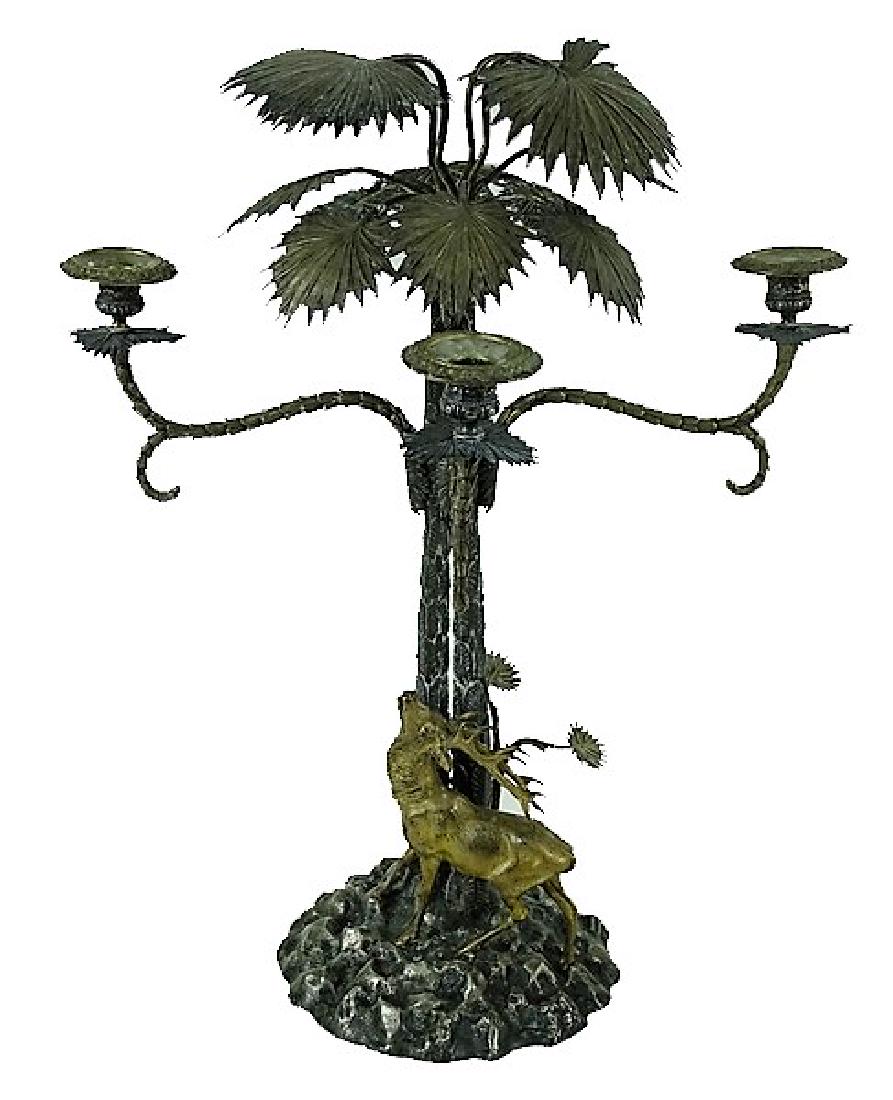 Well Executed Silver Plate Candelabra (1 of 8)