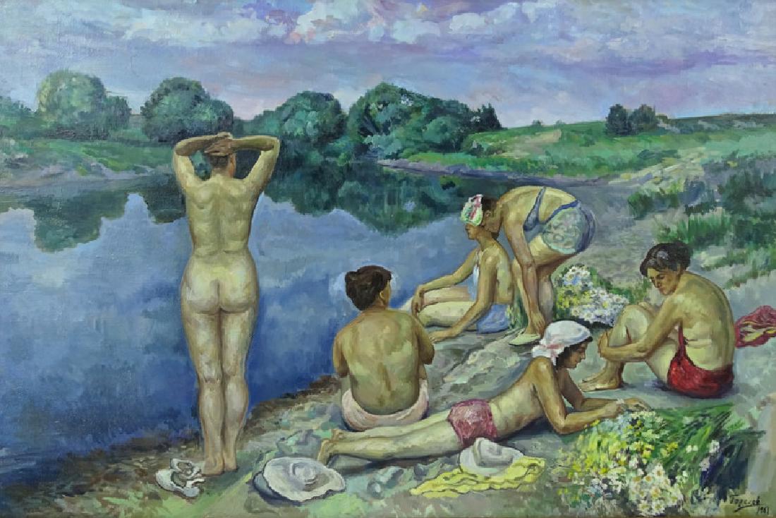 Russian Oil Painting Signed Gorelov (1 of 6)