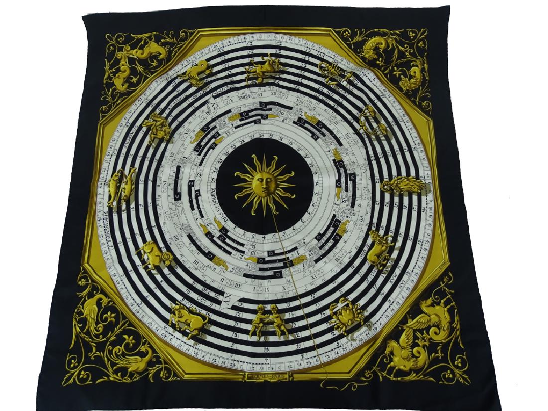 Hermes Paris "Zodiac" Silk Scarf (1 of 6)