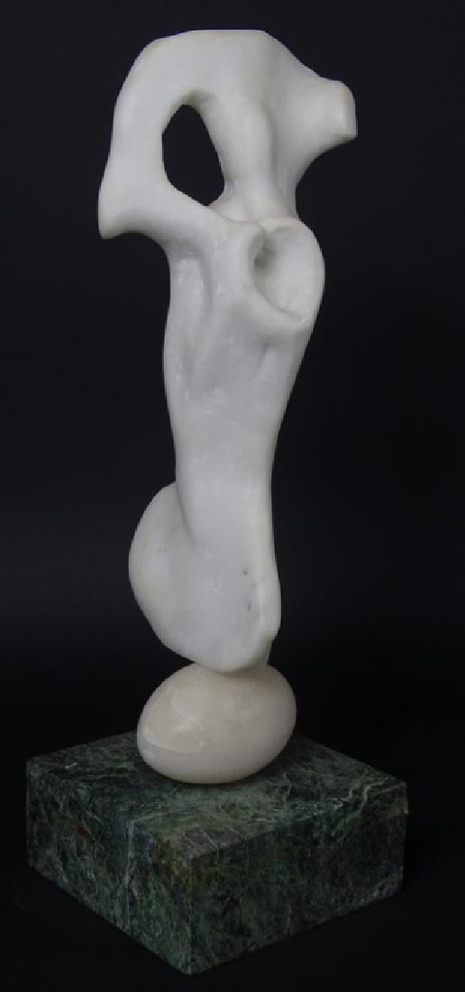 Modern Abstract Marble Free Form Sculpture (1 of 6)