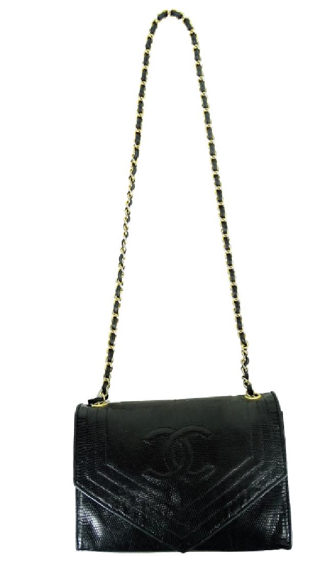 Vintage Chanel Leather Clutch (1 of 3)