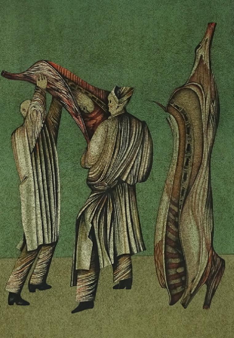 Mihail Chemiakin (RUSSIAN, 1943) Lithograph (1 of 8)