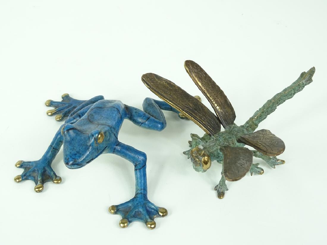 (2) Two Jim Crawford Bronze Sculptures (1 of 3)