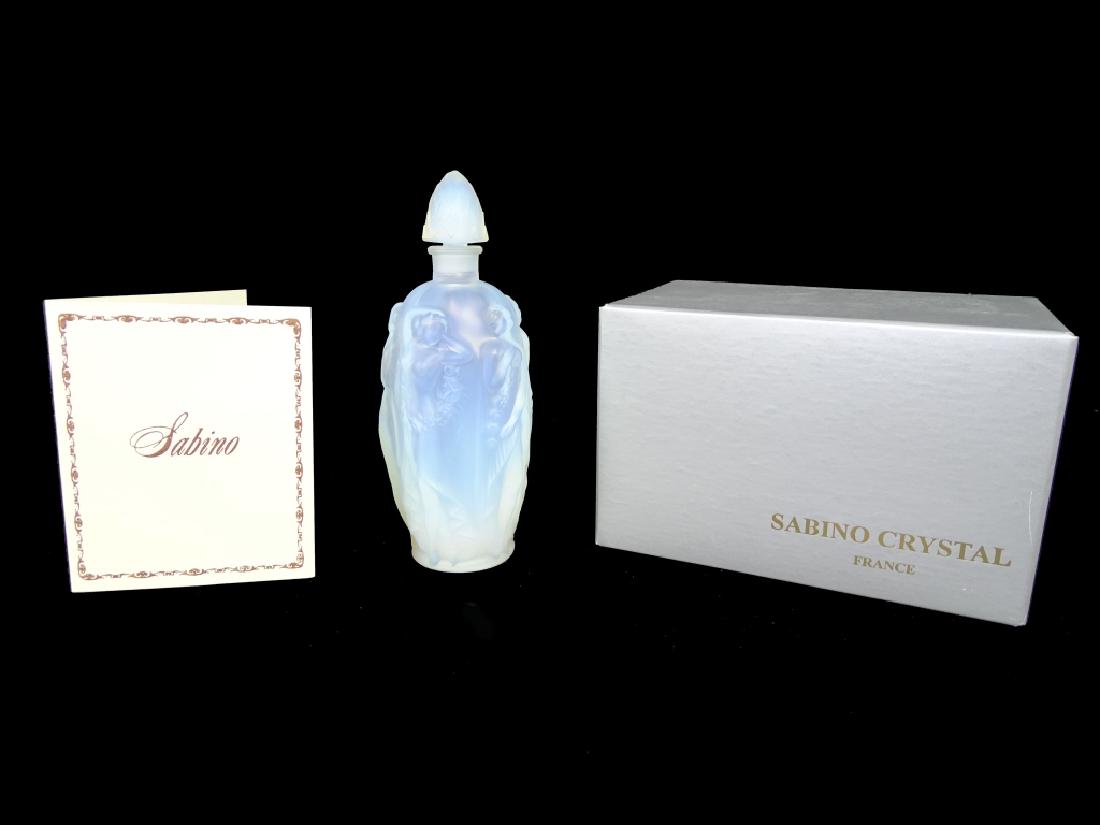Sabino Crystal "GAITE" Art Deco Perfume Bottle (1 of 3)