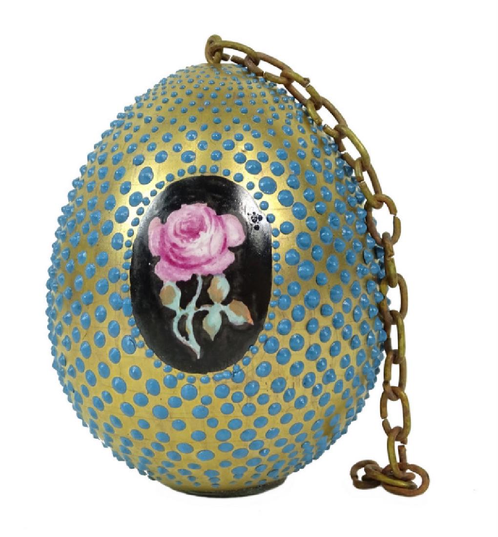 19th C. Russian Porcelain Easter Egg (1 of 3)