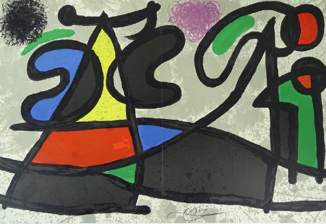 Joan Miro, Booklet Print, Signed (1 of 2)