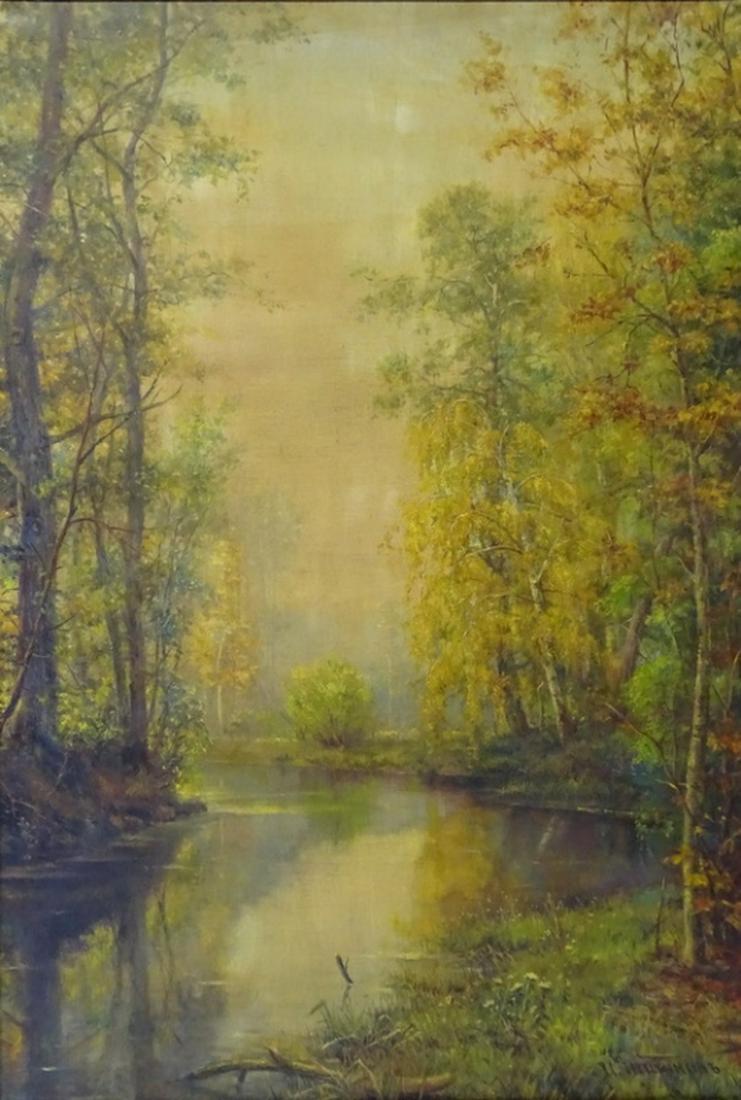 Attributed : Ivan Shishkin Russian Oil Painting (1 of 9)