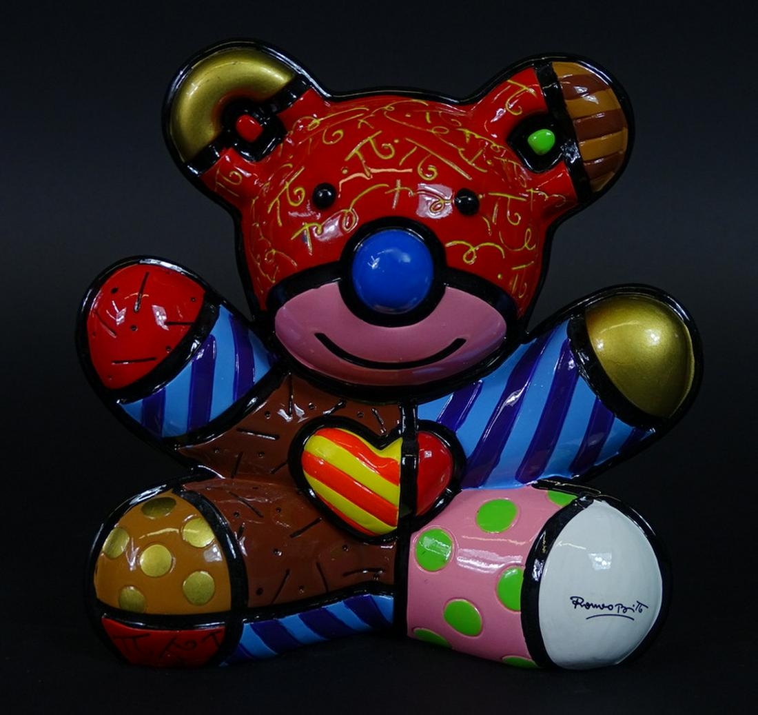 Romero Britto (American / Brazilian, b.1963) Bear (1 of 3)