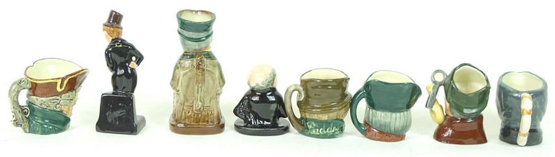 (8) Eight Royal Doulton Porcelain Toby Figures (1 of 2)